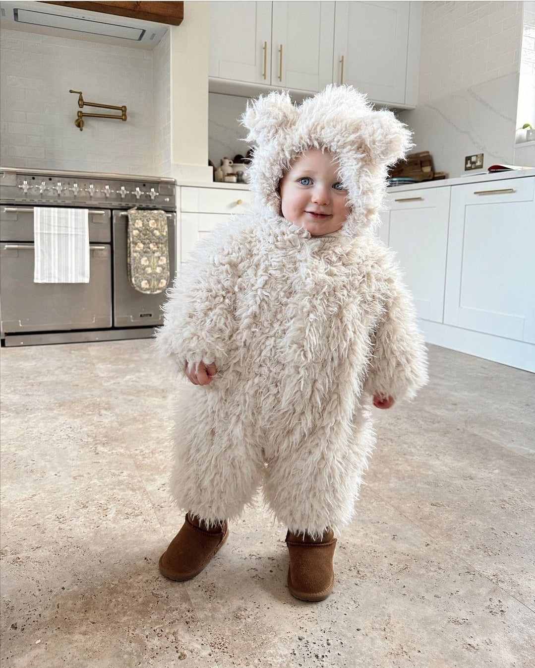 Fluffy Rana Monbebe Babysuit for Ultimate Cuteness