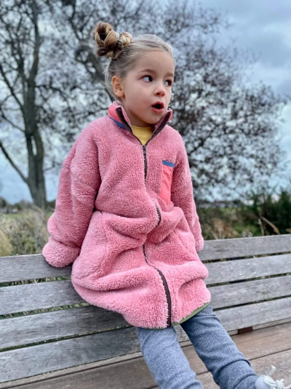 Kids fleece sweater best sale