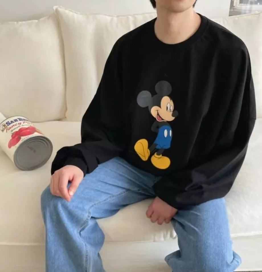 Mickey mouse store sweater mens